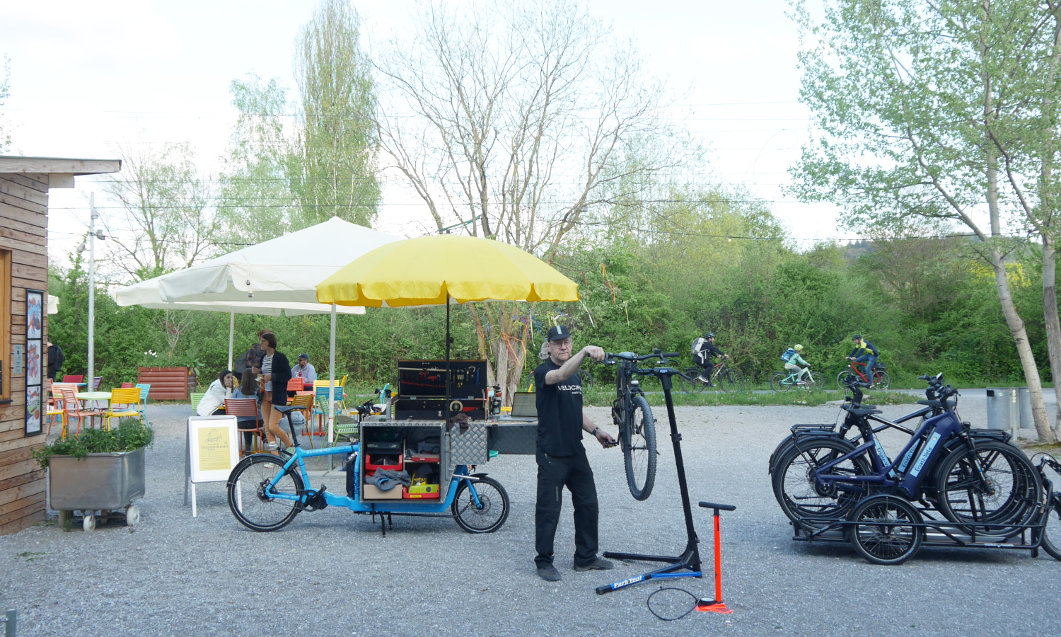 mobile Velowerkstatt, Velociped Kirens-Luzern
